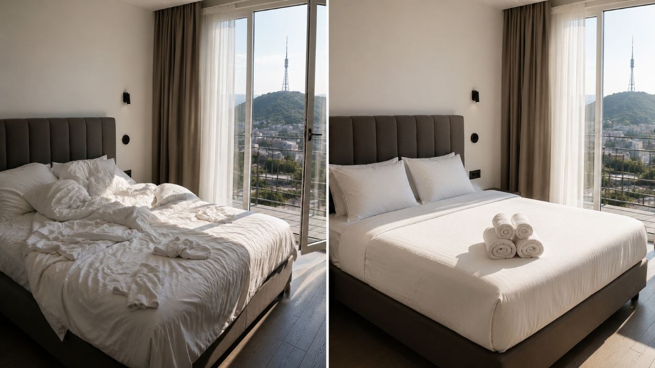Airbnb уборка